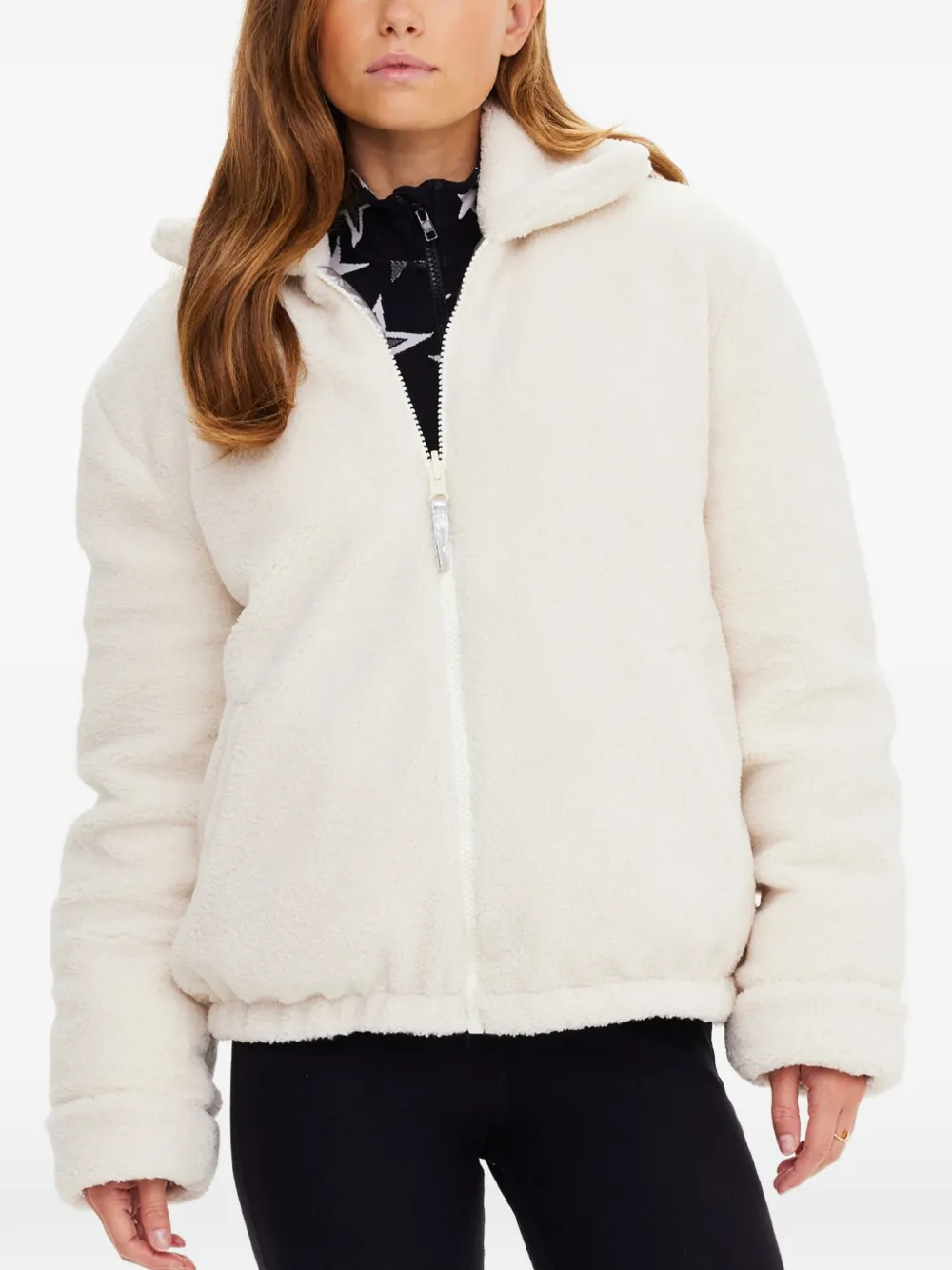 The Upside Lotti reversible puffer jacket Zilver