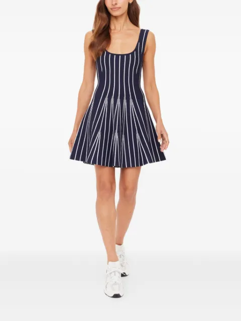 The Upside Deiji striped knit mini dress