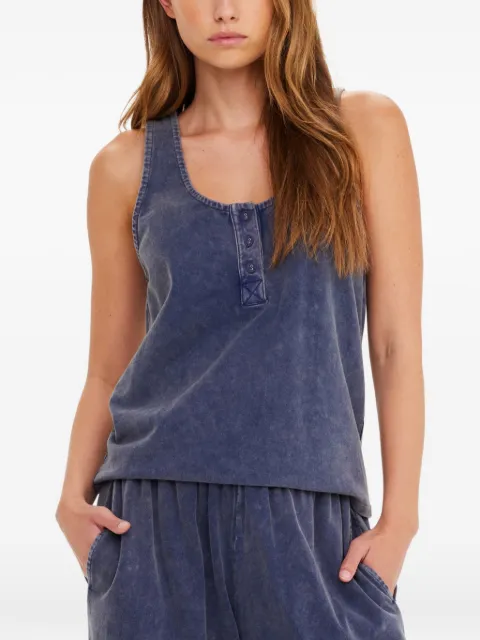 The Upside Soho Kapri buttoned tank top