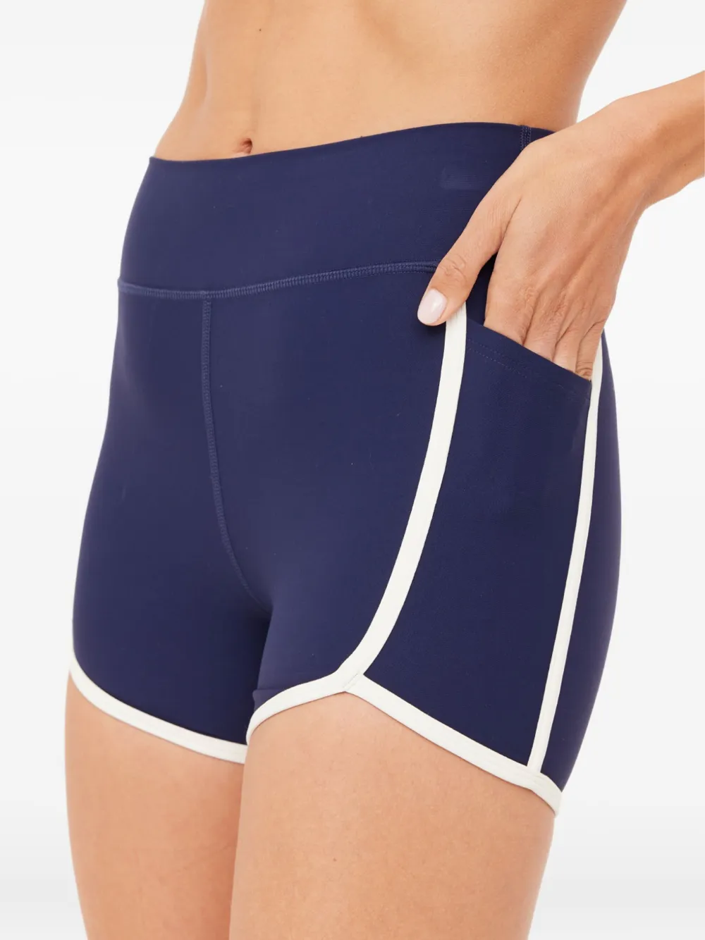 The Upside Samara shorts met spin Blauw