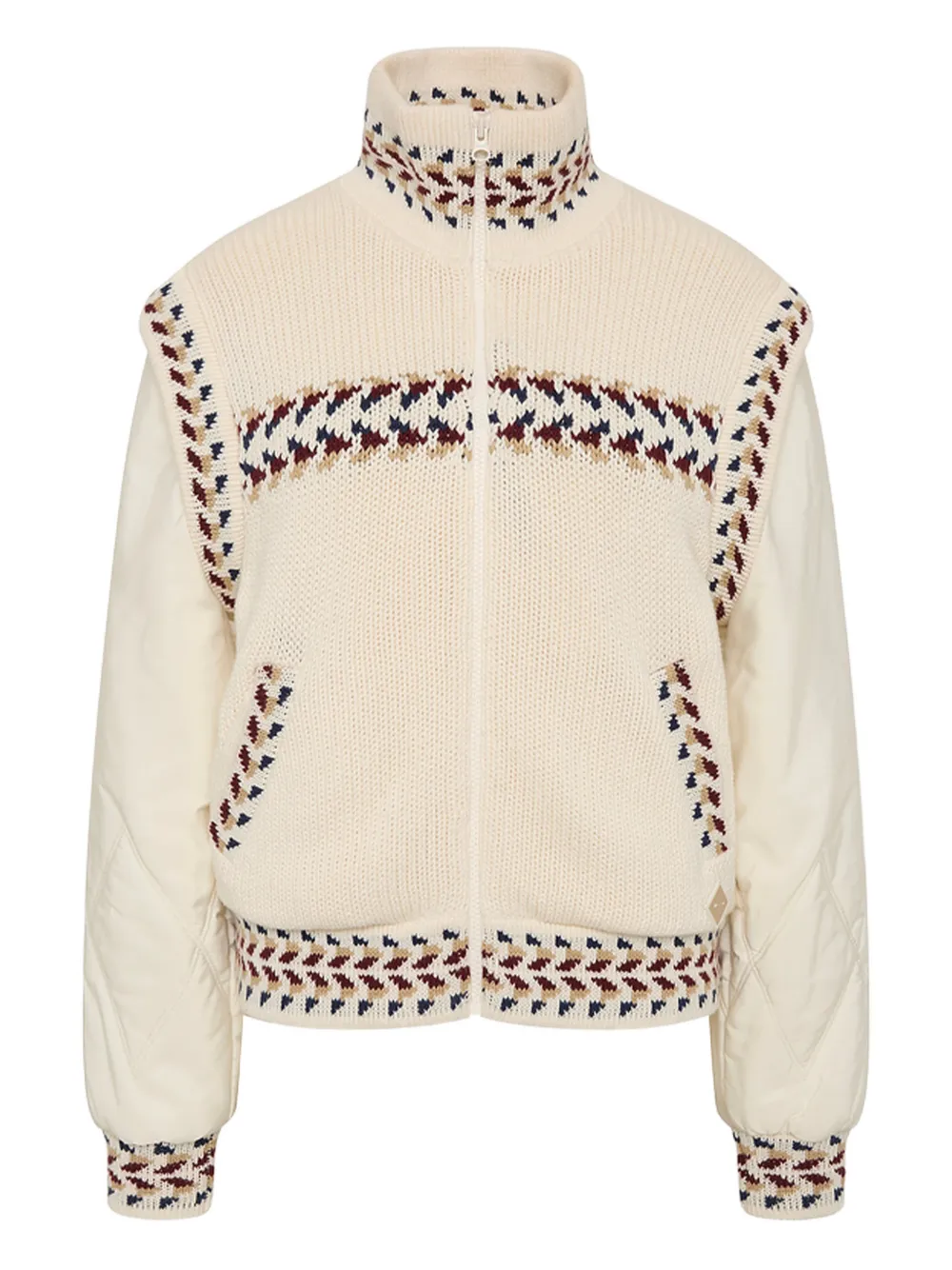 The Upside Dhemi quilted jacket | Neutrals | Image 1