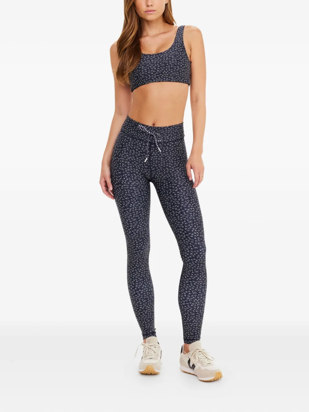 The Upside Starlet Printed Leggings In Blue