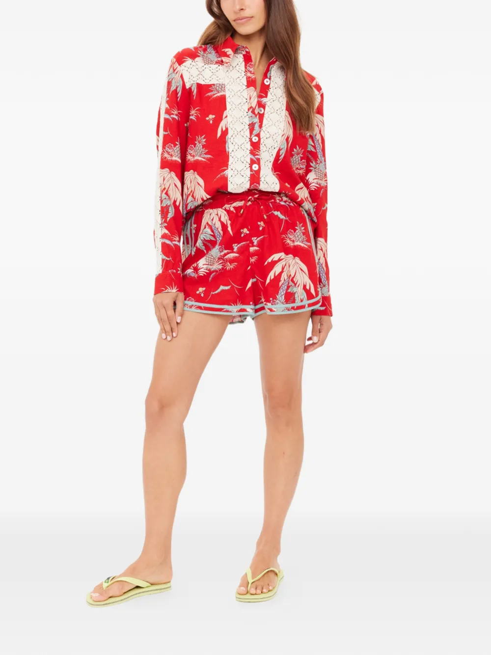 The Upside short Palma Kilo à fleurs | Minishorts | Image 2