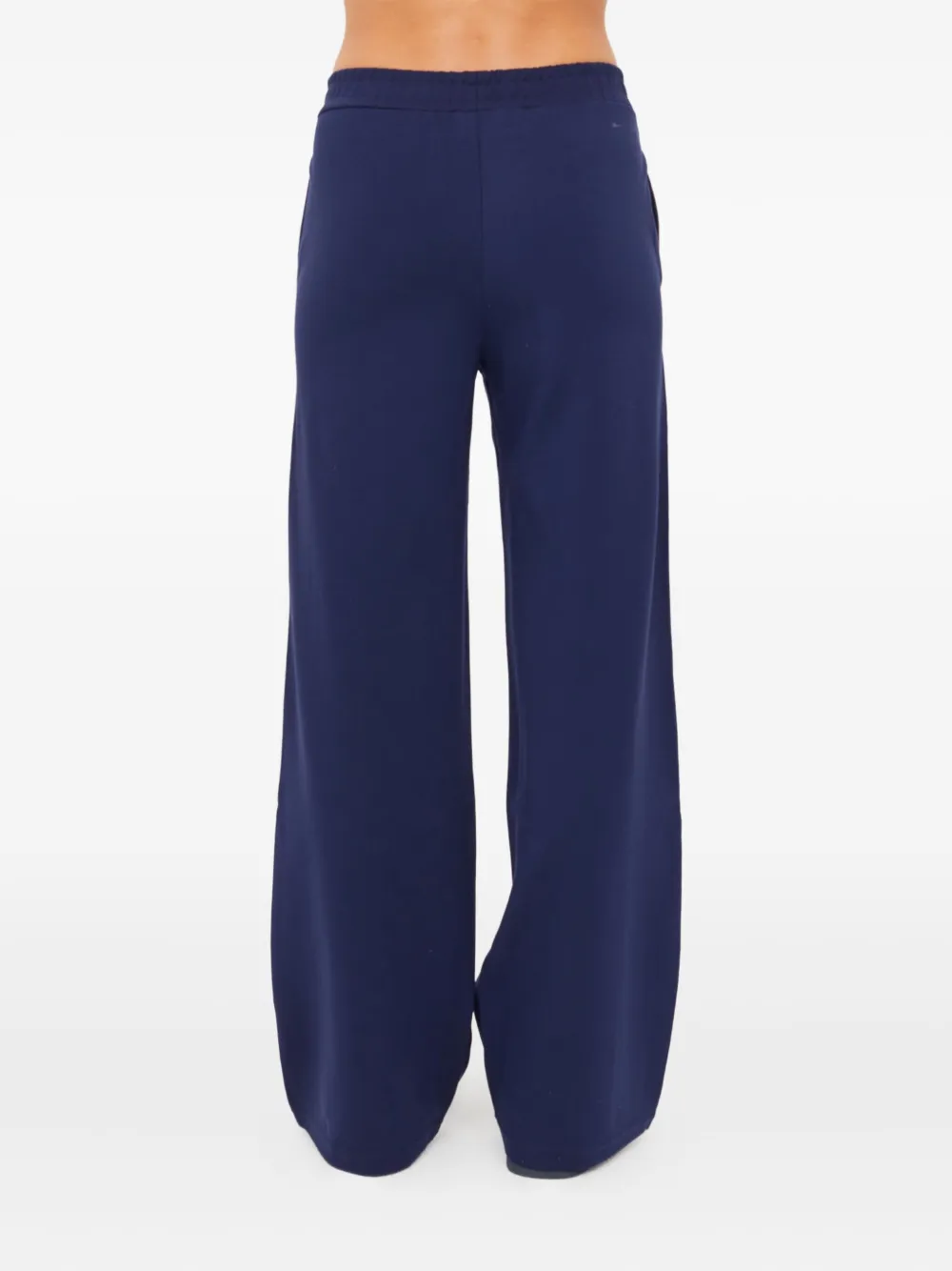 The Upside Ananda Striped Wide-leg Cody Trousers In Blue