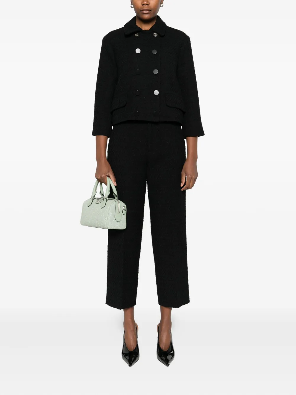 Gucci double-breasted button jacket | Cropped Jackets | Image 2