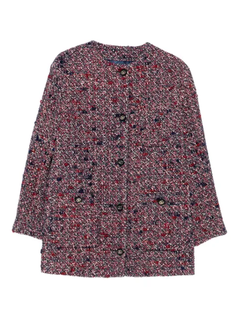 Gucci tweed button-fastening jacket