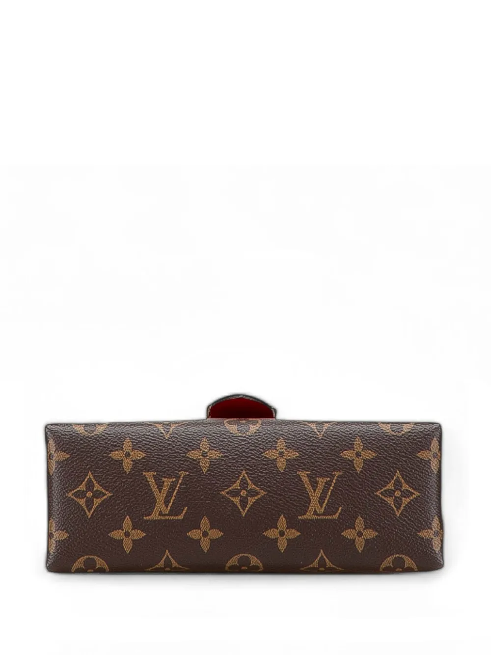 Pre-owned Louis Vuitton 2019 Monogram Locky Bb Satchel In Brown