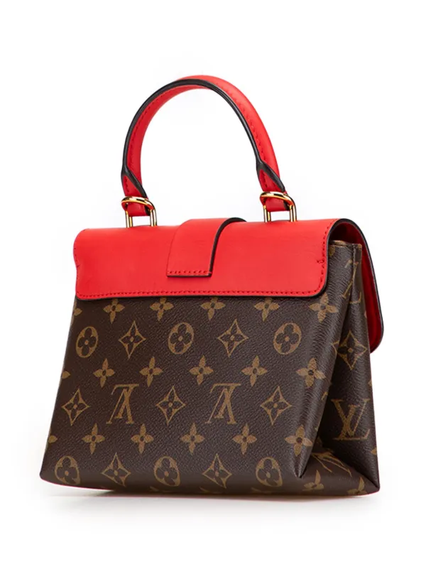 Louis Vuitton Pre-Owned 2019 Monogram Locky BB Satchel Brown