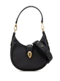 Bvlgari Pre-Owned 2010-2025 Small Leather Serpenti Ellipse satchel - Black