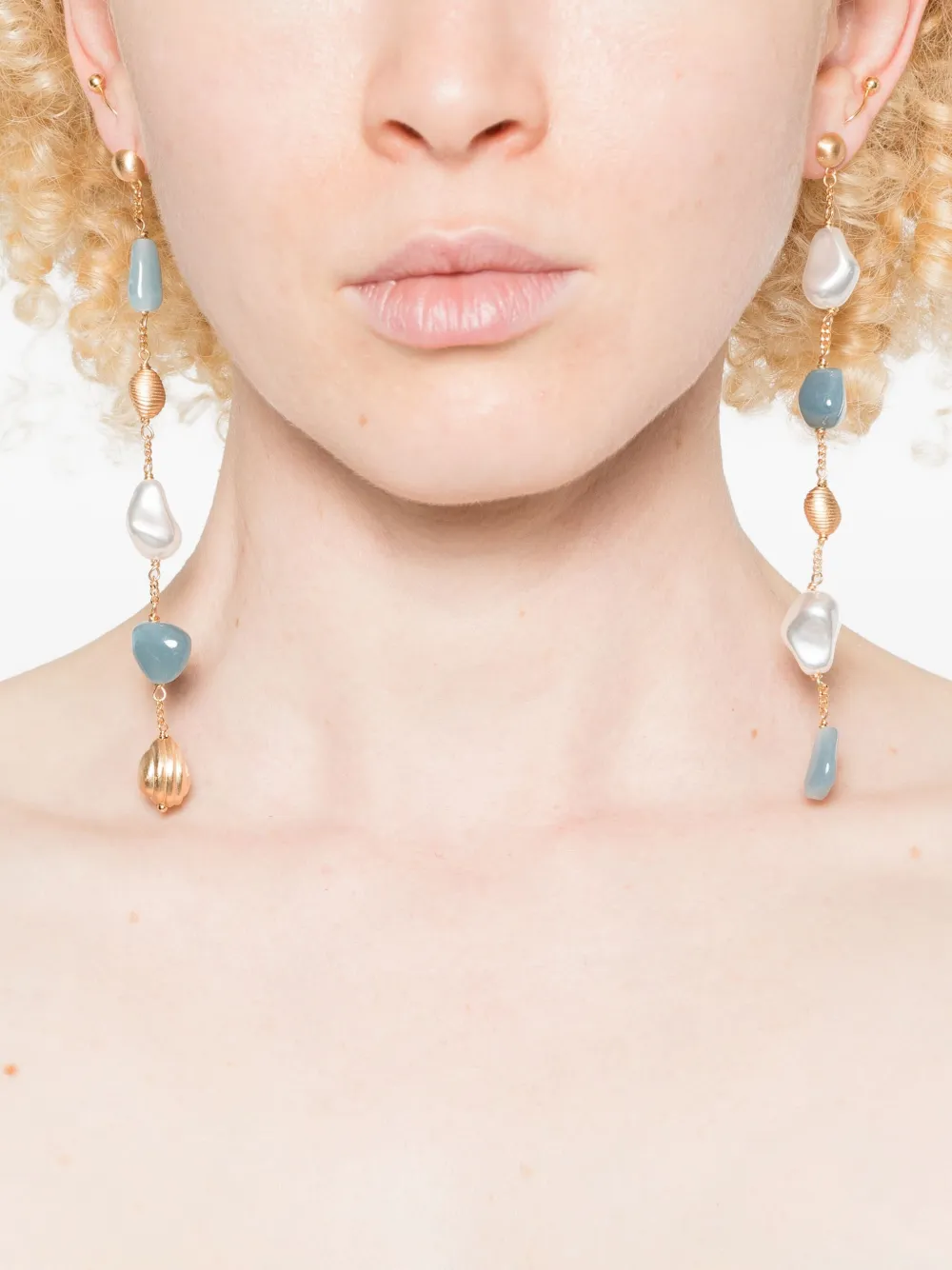 Cult Gaia Verona earrings - Goud
