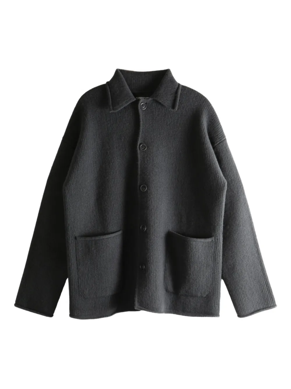 Casey Casey Rove buttoned patch-pocket cardigan | Grey | Image 1