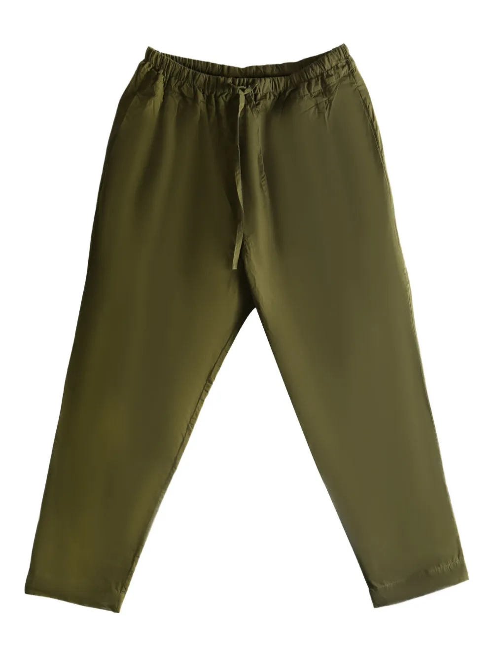 Casey Casey Tippy Elastic-waist Drawstring Trousers In Green