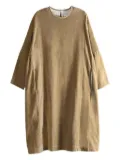 Casey Casey Pyj Rouch paneled midi dress - Neutrals