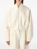 Nike textured bomber jacket - White