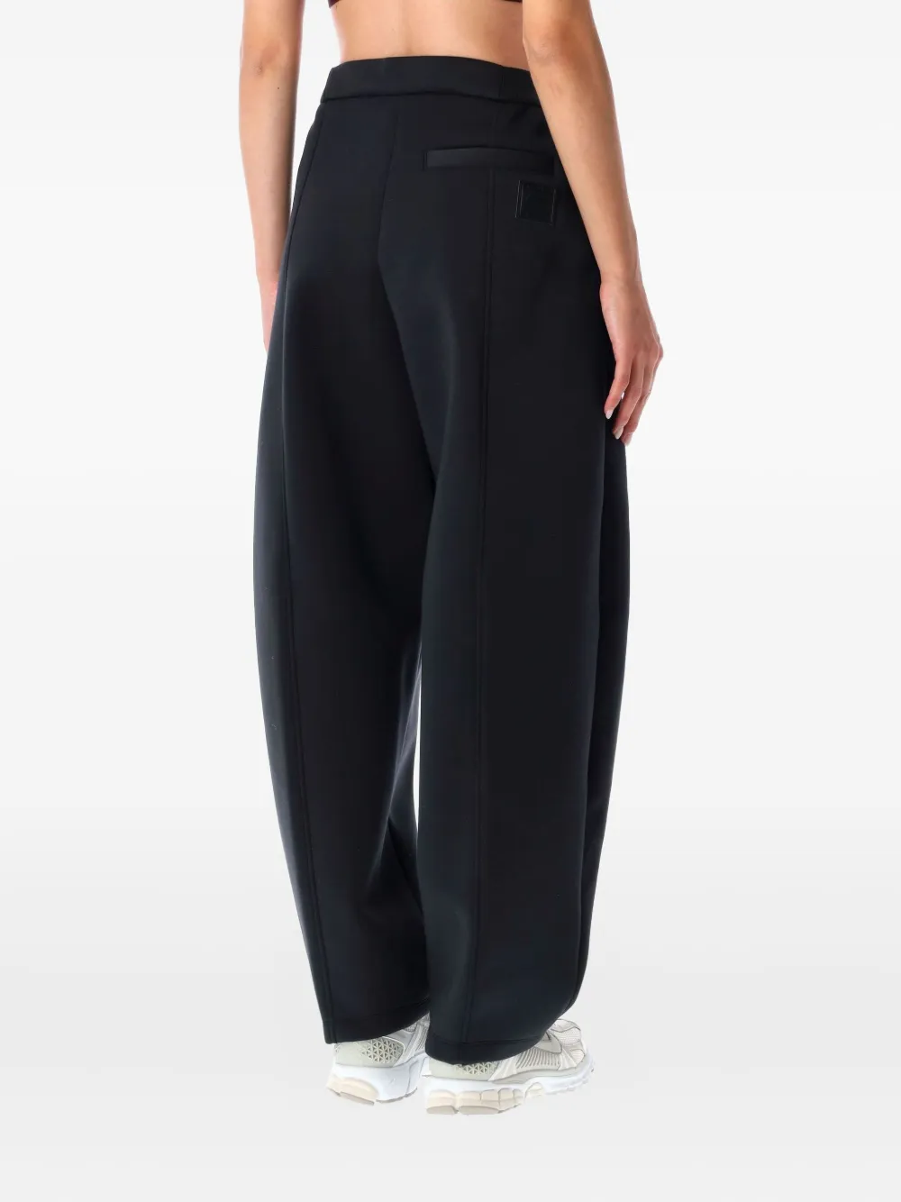 Nike pleated scuba trousers - Zwart