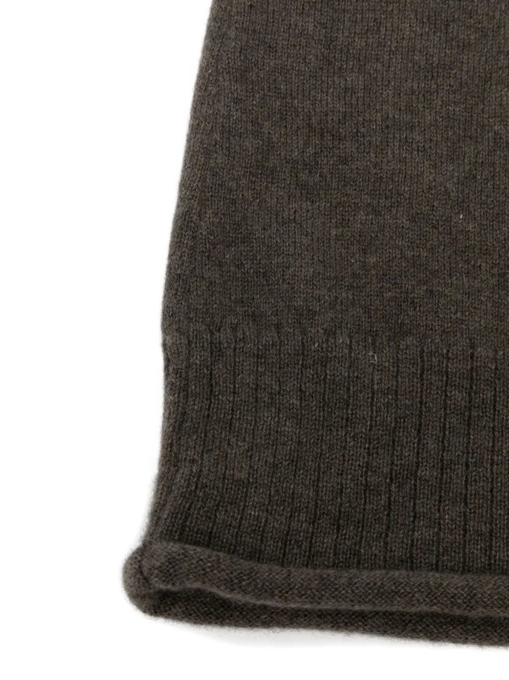 Ziggy Chen Cashmere Beanie In Brown
