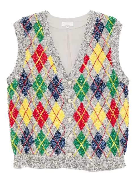 Ashish sequin embellishment tank top