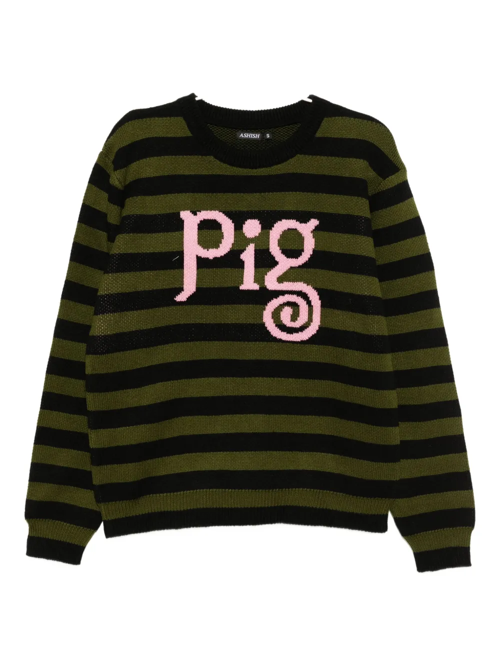 Ashish Graphic-print Sweatshirt In Green