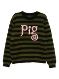 Ashish graphic-print sweatshirt - Green
