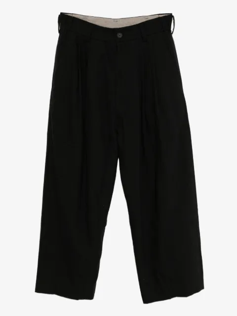 Ziggy Chen front-pleated trousers