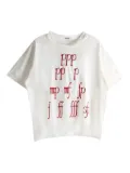 BODE Composer embroidered-graphic T-shirt - White