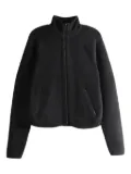 Frenckenberger high-neck zip-up jacket - Black