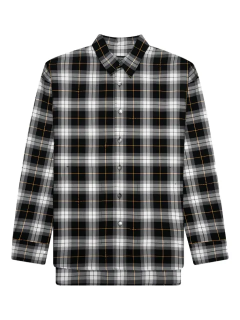 Mastermind World スカル チェック シャツ