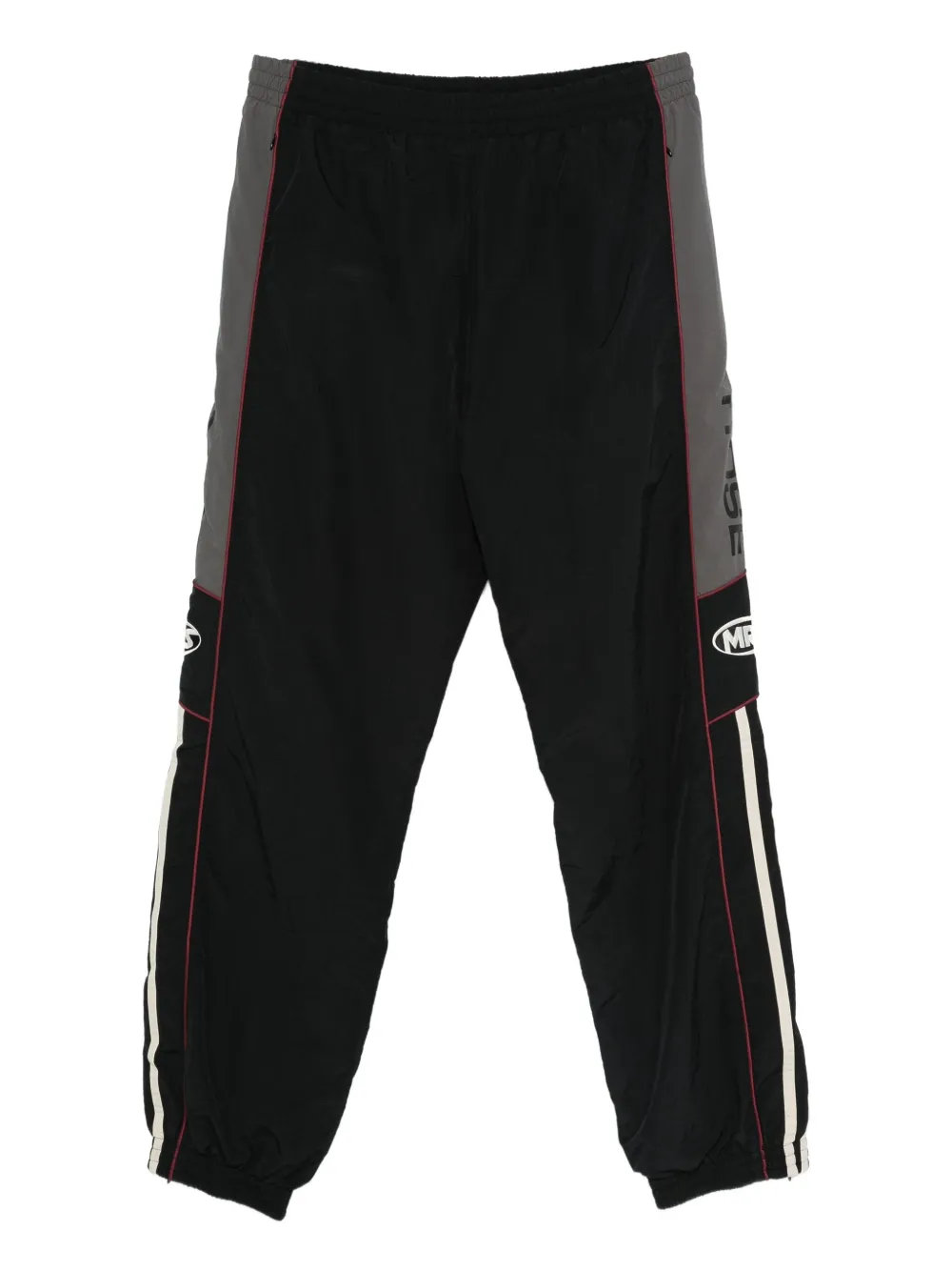 Martine Rose side-stripe track pants | Black | Image 1