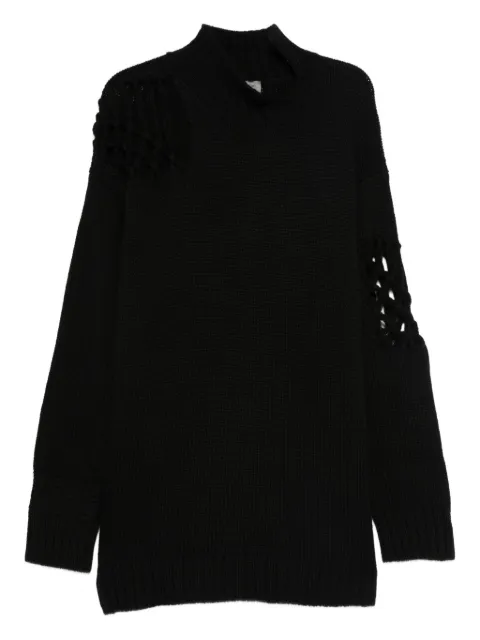 Yohji Yamamoto high-neck sweater