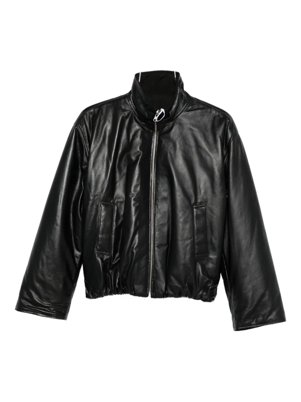 Arma Zip-front Jacket In Black