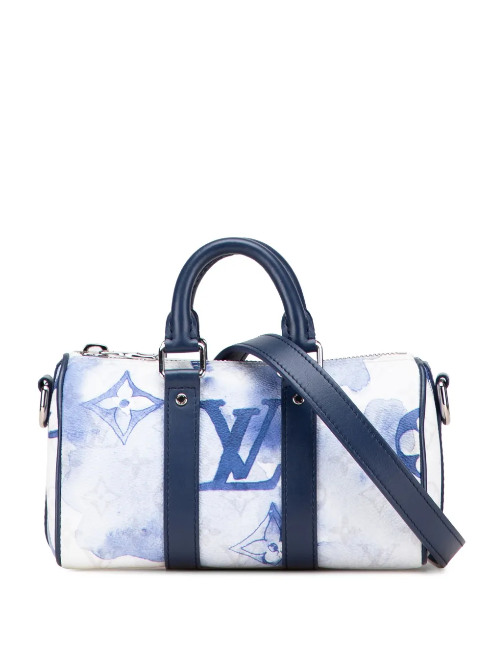 Louis Vuitton Pre-Owned 2021 Monogram Watercolor Keepall Bandouliere Louis Vuitton Pre-Owned 2021 Monogram Watercolor Keepall Bandouliere