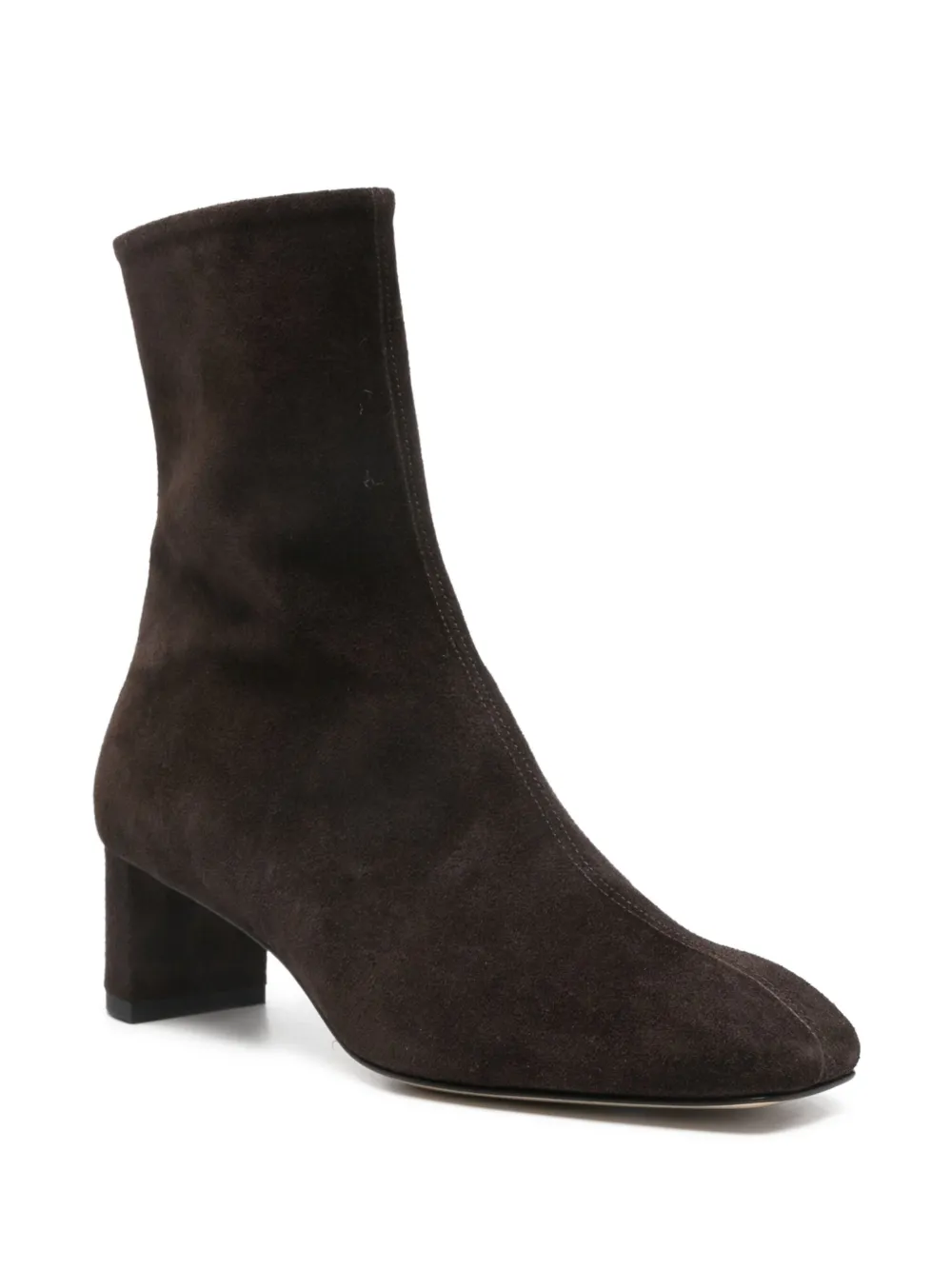 Aeyde block-heel suede boots | Ankle Boots | Image 2