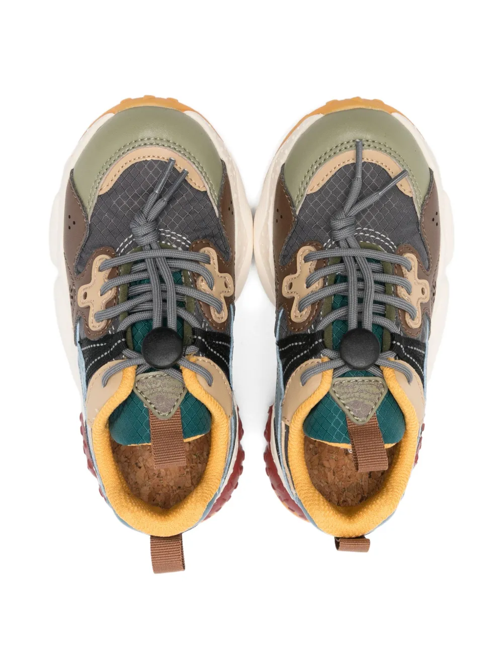 Flower Mountain Logo-print Sneakers In Multi