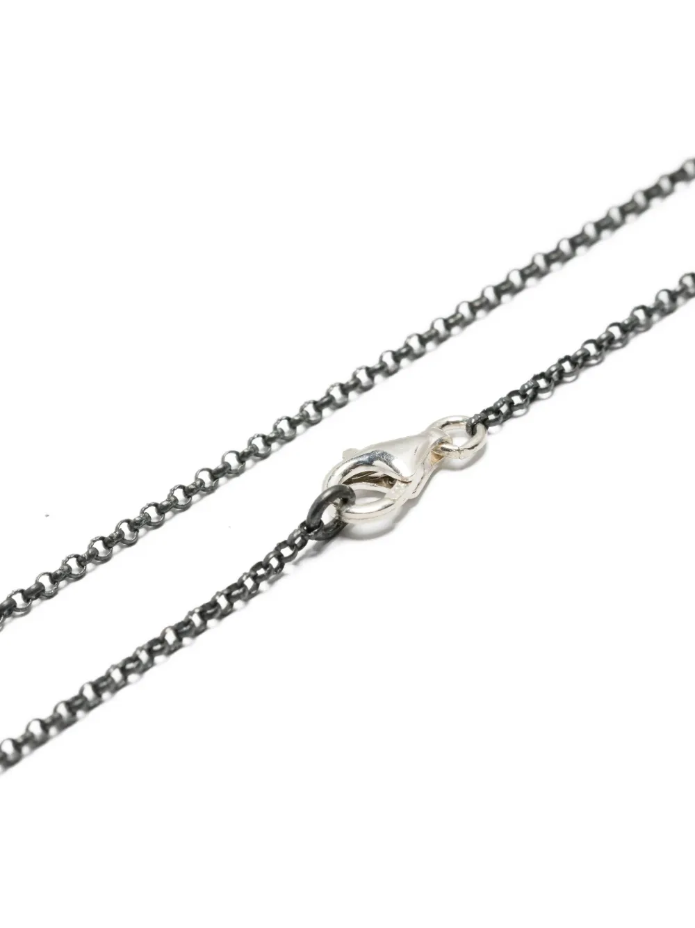 Rosa Maria collier en argent sterling à pendentif pavé de diamants | Homme | Image 2