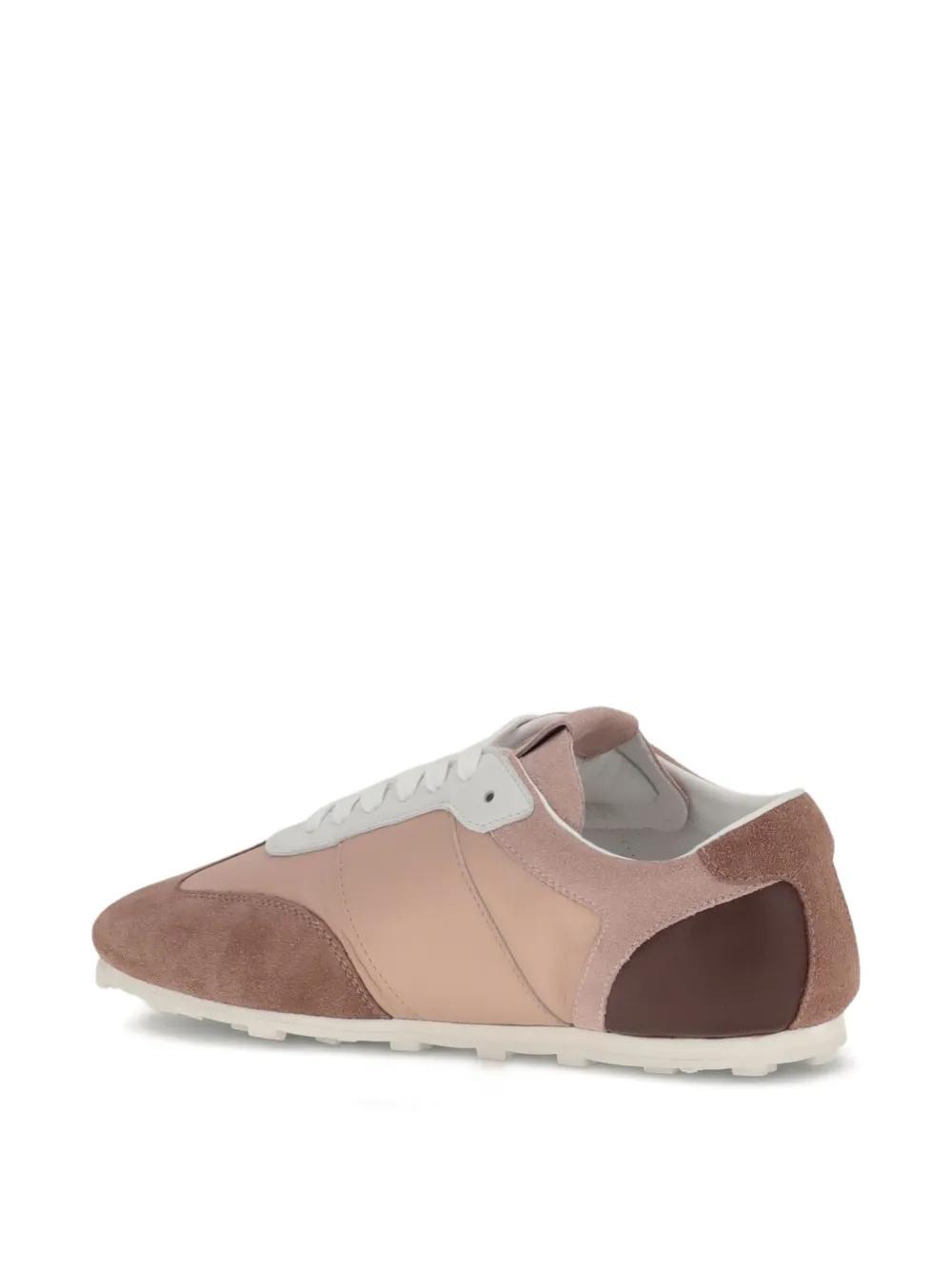 Marni Suede-panel Logo-embroidered Sneakers In Multi