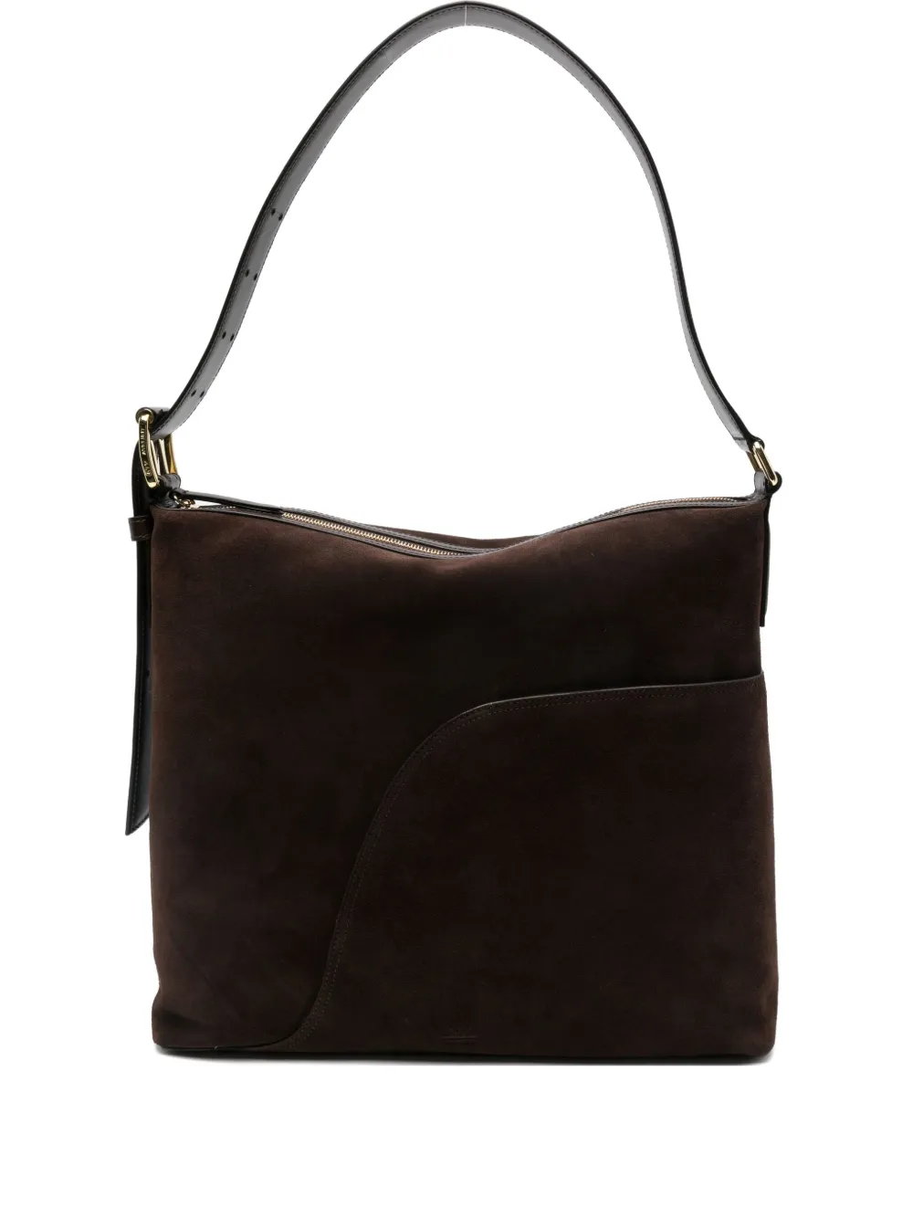ATP Atelier Bassano suede shoulder bag - Marrone