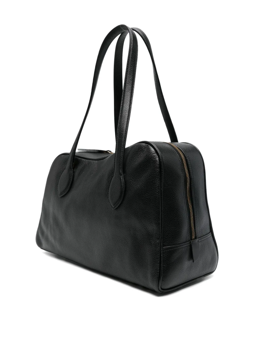 Atp Atelier Noale Zip Tote Bag In Black