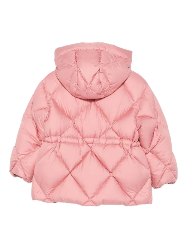 Il Gufo キルティング フーデッドジャケット | ピンク | FARFETCH JP