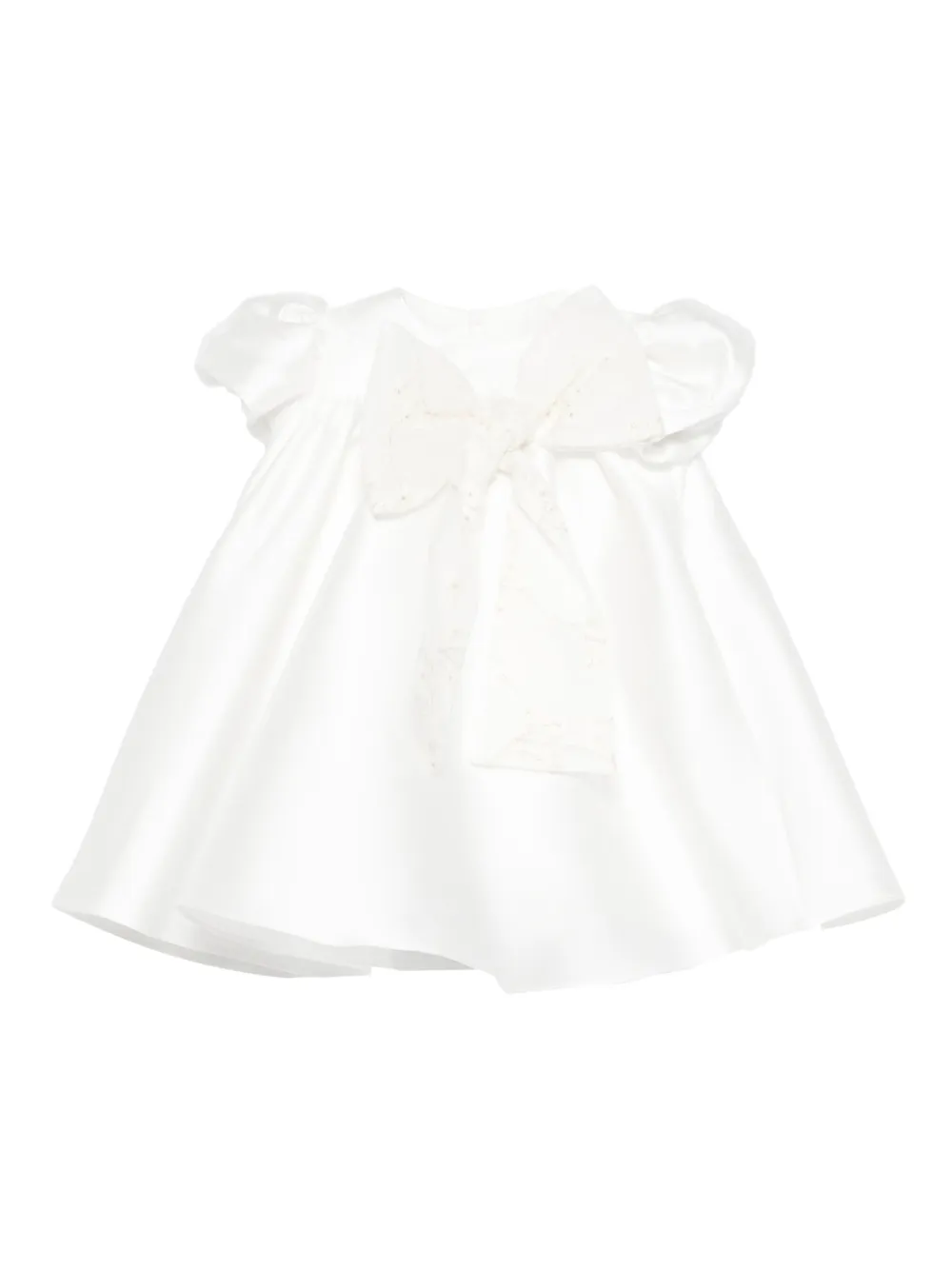 La Stupenderia bow-embellished dress | White | Image 1