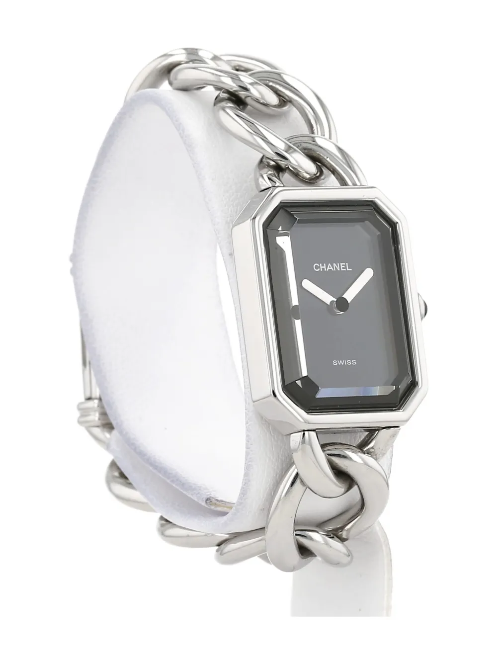 Pre-owned Chanel 2000s Première 20mm In Black