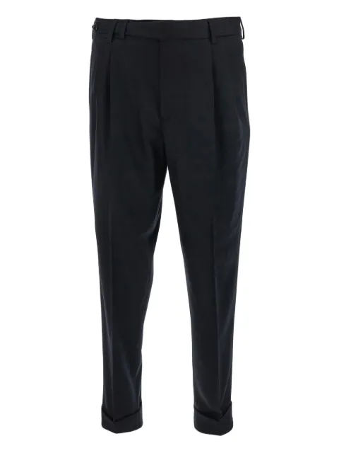 PT Torino darted cuffed trousers