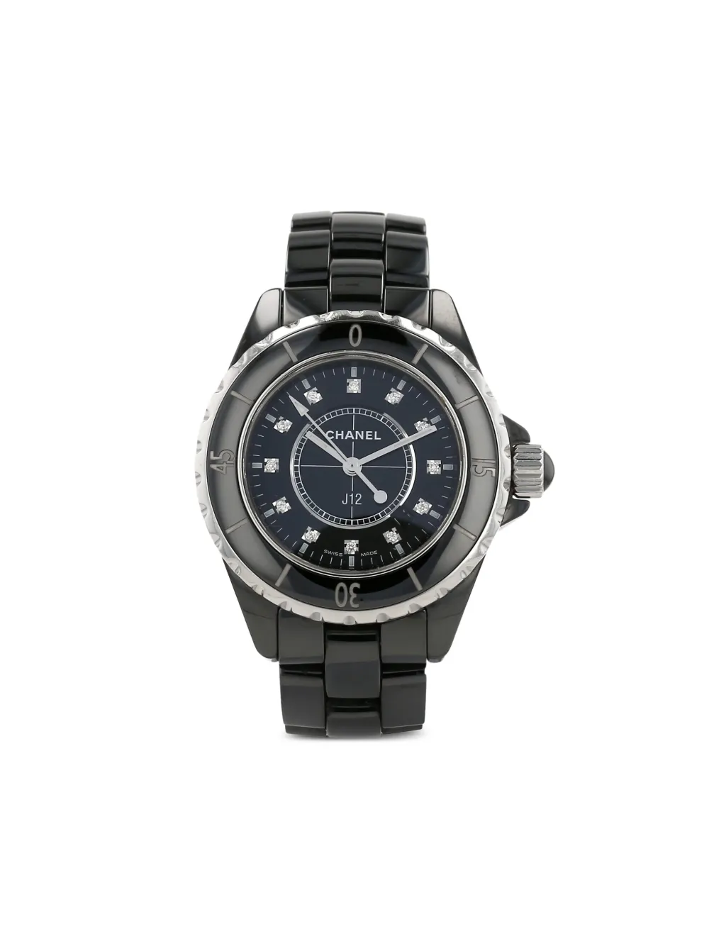 CHANEL Pre-Owned 2008 J12 34mm | Black | Image 1