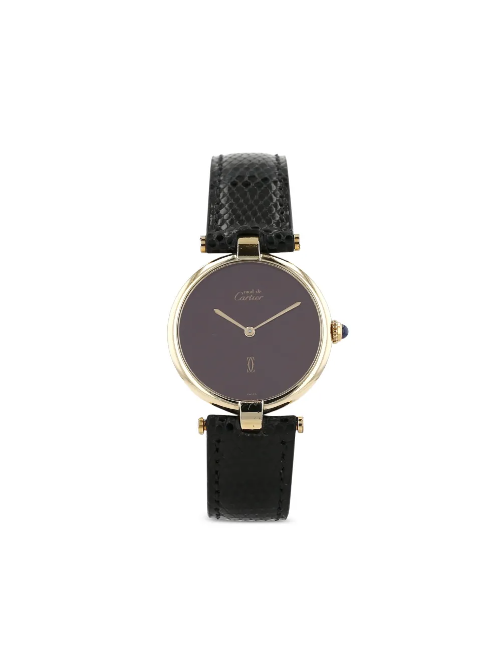 Cartier 1990s Must Vendôme 30mm | Red | Image 1