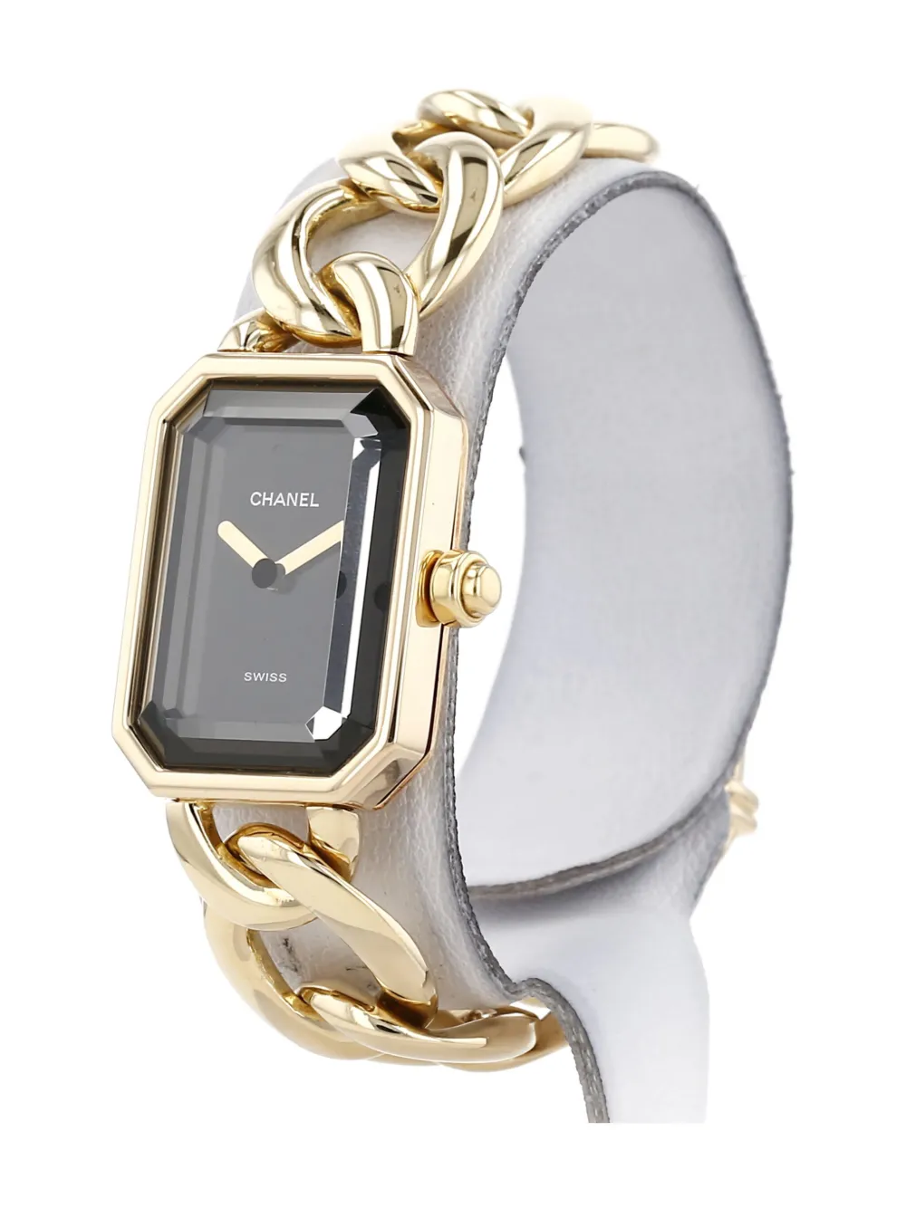 Pre-owned Chanel 1990s Première 26mm In Black
