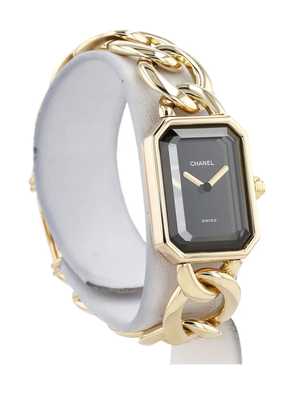 Pre-owned Chanel 1990s Première 26mm In Black