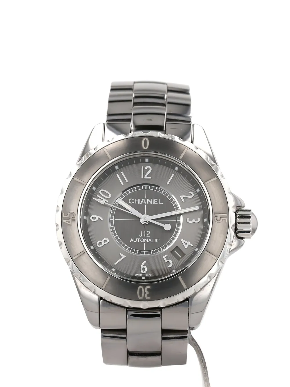 CHANEL Pre-Owned J12 39毫米腕表（2010年代典藏款） | 灰色 | Image 1