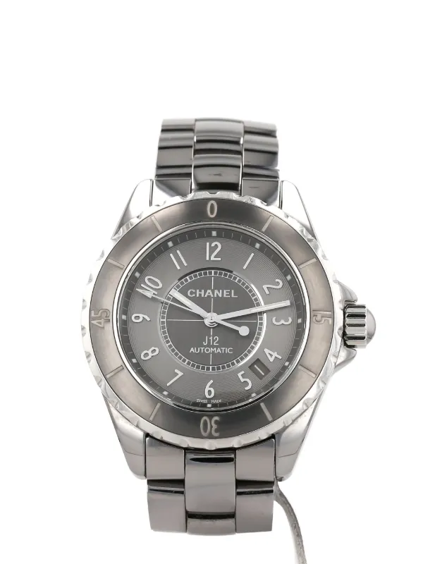 Chanel Pre-owned 2010s J12 39mm in Grey