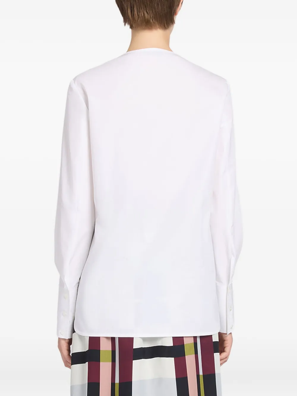 Ports 1961 No.10 Sophisticated blouse Wit