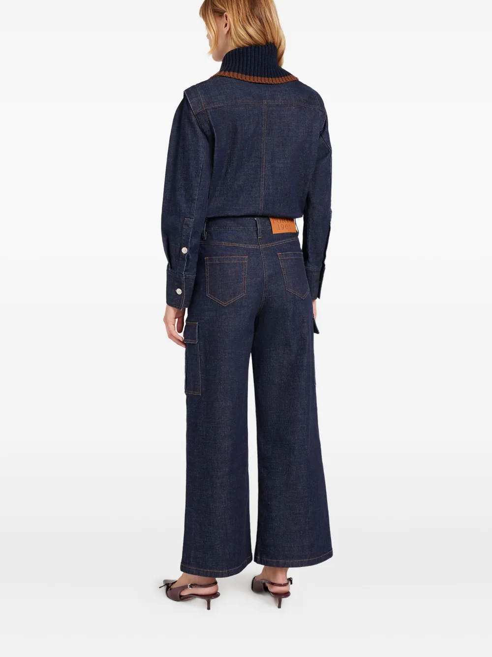 Ports 1961 Cargo-pocket Jeans In Blue