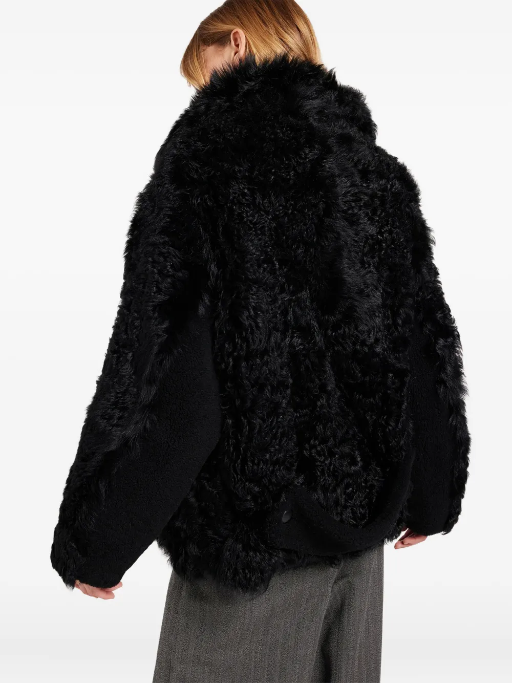 Ports 1961 Woollen-button Coat In Black